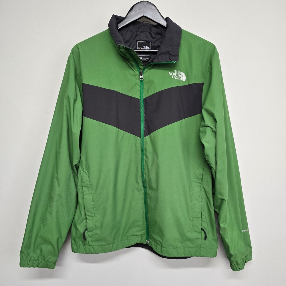 The North Face Hydrenalite Jacket Mens Medium Green Windbreaker Light Gorpcore